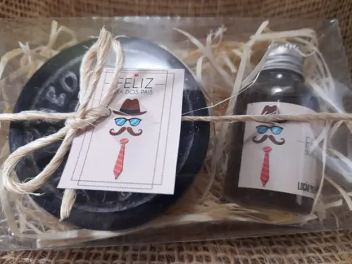 Kit Barba Dia dos Pais Sabão e Loção
