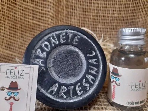 Kit Barba Dia dos Pais Sabão e Loção