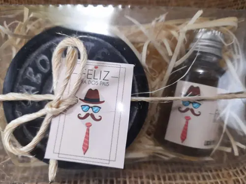 Kit Barba Dia dos Pais Sabão e Loção