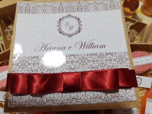 Kit para Padrinho e Madrinha de Casamento