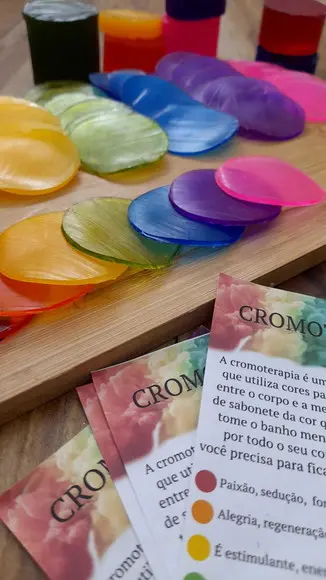 Lâminas de Sabonete para o Banho