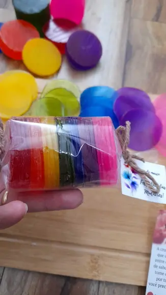Lâminas de Sabonete para o Banho