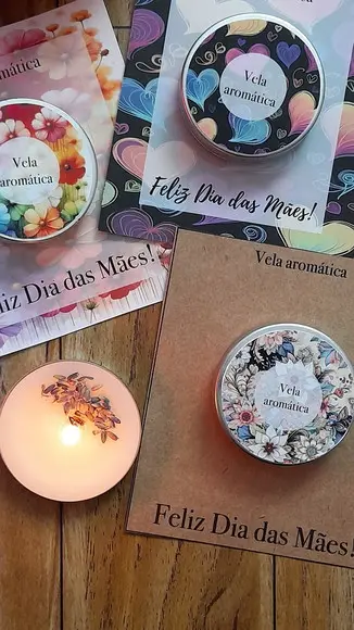 Latinha Vela Perfumada Plus