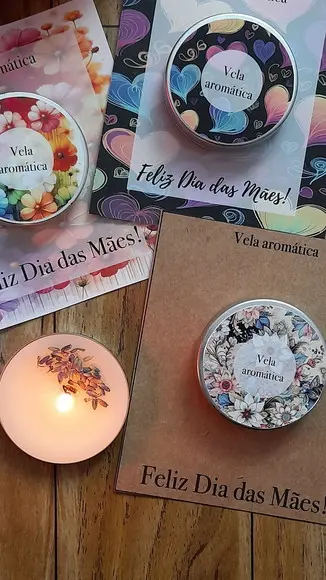 Latinha Vela Perfumada Plus