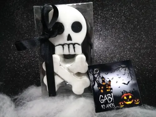 Lembrancinha Caveira Halloween