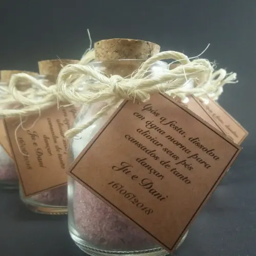 Lembrancinha de Casamento ( Sais e Pérolas)