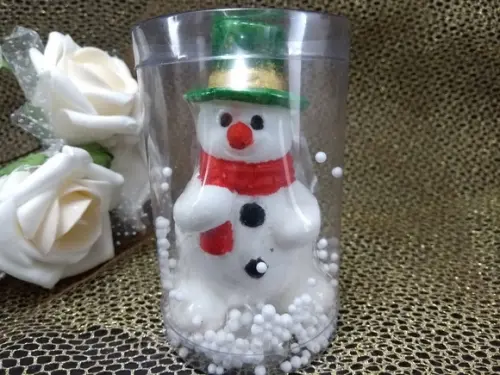 Lembrancinha de Natal !! Boneco de neve!!
