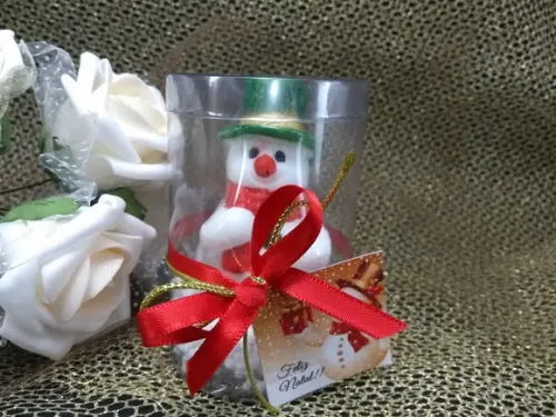 Lembrancinha de Natal !! Boneco de neve!!