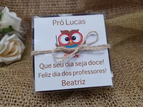 Lembrancinha Dia dos Professores