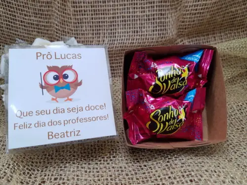 Lembrancinha Dia dos Professores