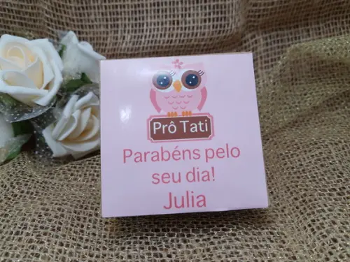 Lembrancinha Dia dos Professores ( Sabonetes)