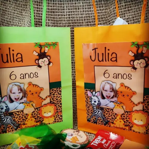 Lembrancinhas de Aniversário- Sacolinha com Doces!