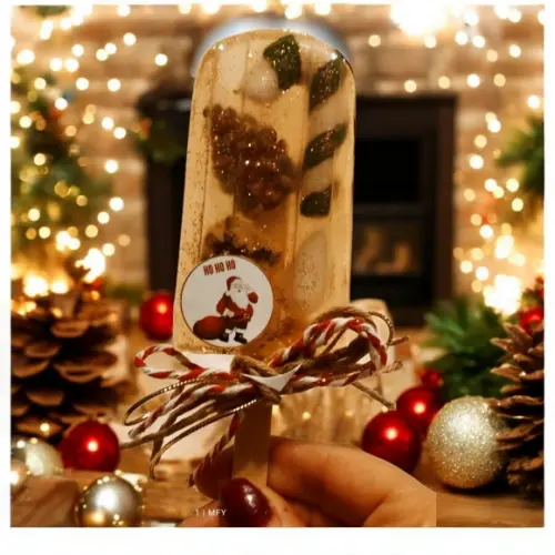 Picolé de Sabonete - Presente de Natal