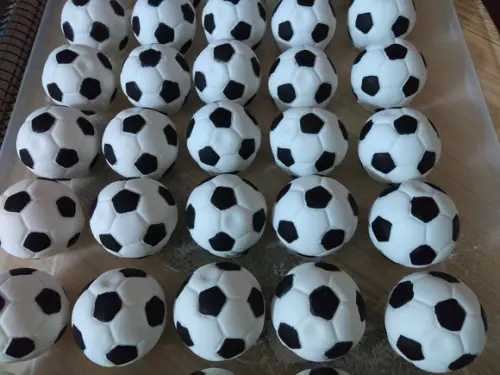 Sabonete Bola de Futebol com TAG Personalizada