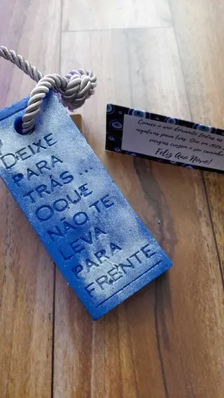 Sabonete com Frase