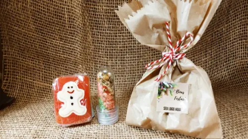 Saquinho Boas Vibrações Natal