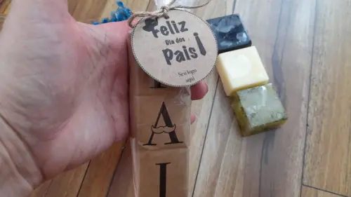 Trio Sabonetes Pai