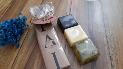 Trio Sabonetes Pai
