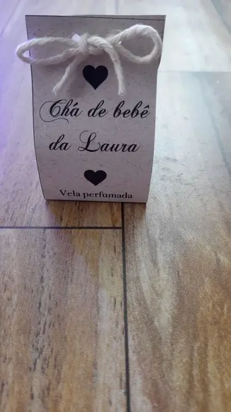 Vela Bubble Chá de Bebê