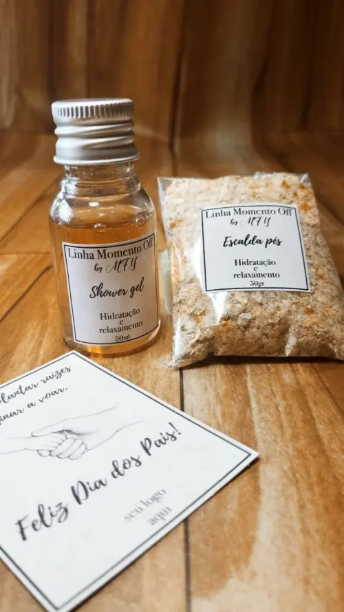 Kit Sabonete liquido e escalda pés
