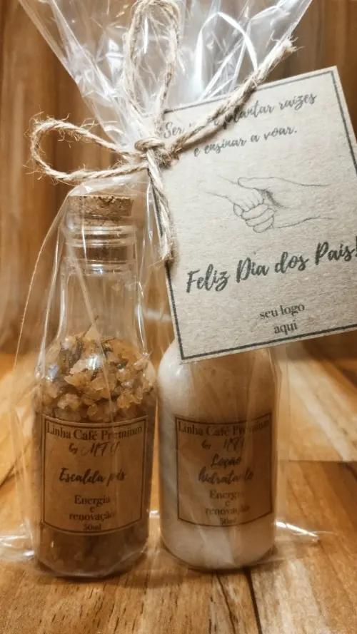 Kit hidratante e escalda pés