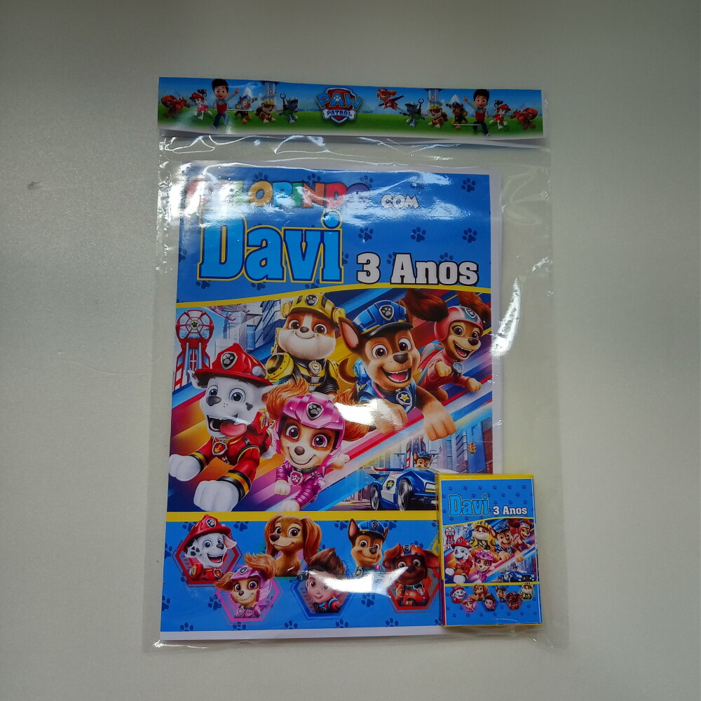 KIT COLORIR PATRULHA CANINA