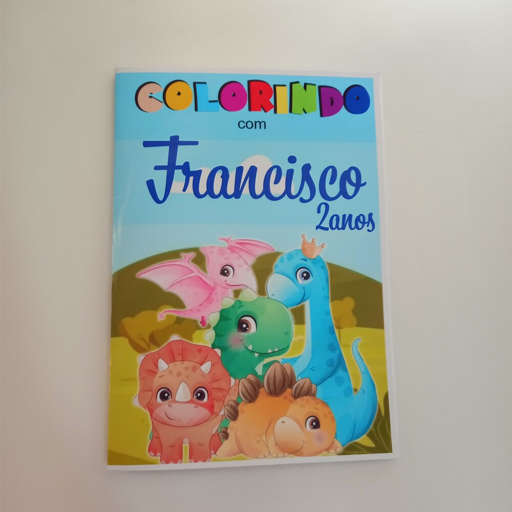 KIT COLORIR DINOSAUROS