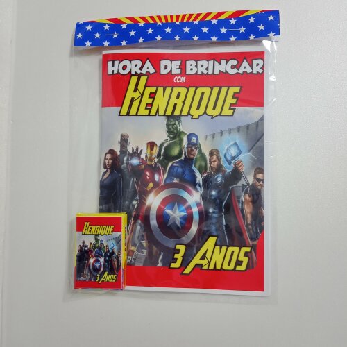 KIT COLORIR VINGADORES