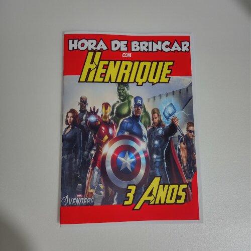 KIT COLORIR VINGADORES
