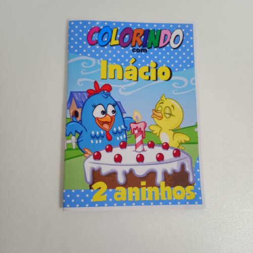 KIT COLORIR GALINHA PINTADINHA