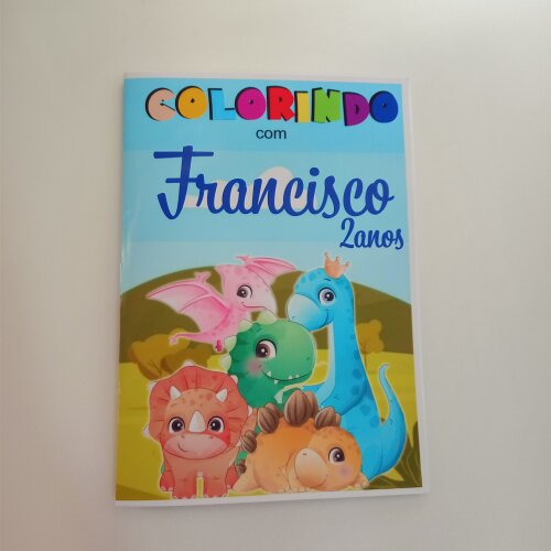 KIT COLORIR DINOSAUROS