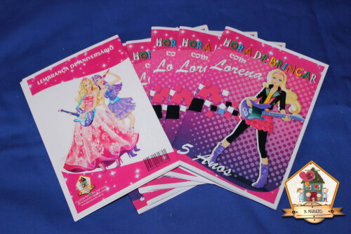 KIT COLORIR BARBIE
