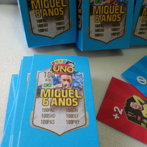 Uno Personalizado FUTEBOL