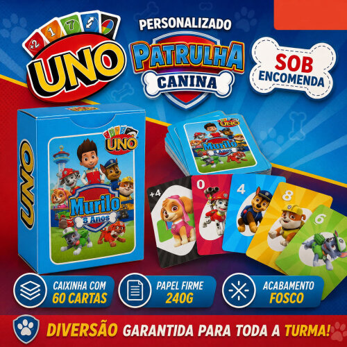 Uno Personalizado PATRULHA CANINA