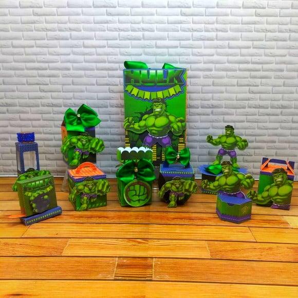 Arquivo Caixa Silhouette Hulk