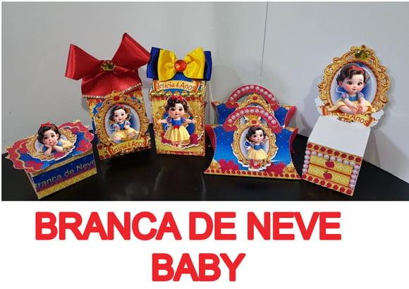 Arquivo Digital de Corte Branca de Neve Baby Studio