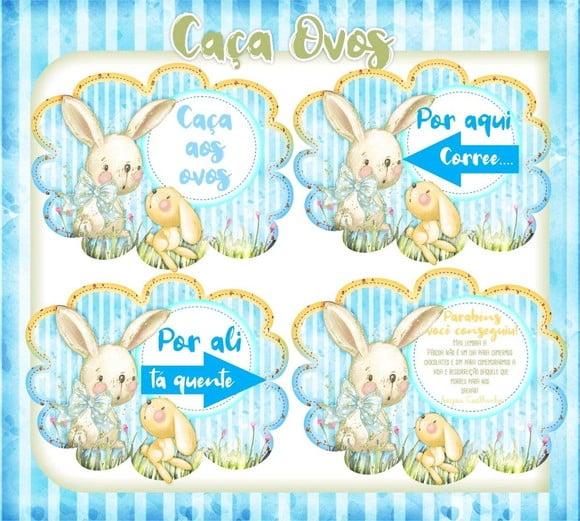 ARQUIVO DIGITAL FESTA PÁSCOA CAÇA AOS OVOS LUXO
