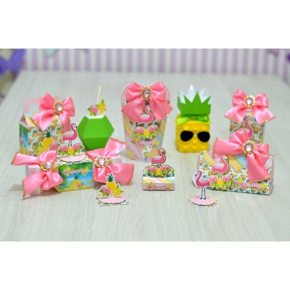 ARQUIVO DIGITAL SILHOUETTE FLAMINGOS LUXO