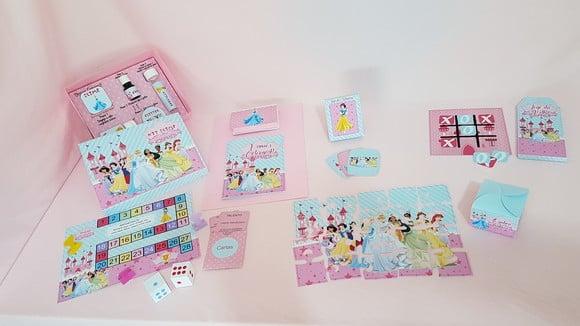 ARQUIVO DIGITAL SILHOUETTE KIT DIVERSÃO PRINCESAS LUXO