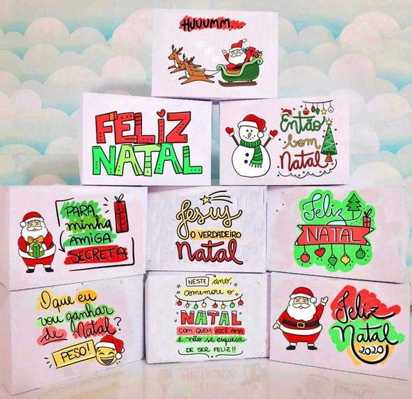 ARQUIVO DIGITAL SILHOUETTE NATAL COMBO CAIXAS LUXO