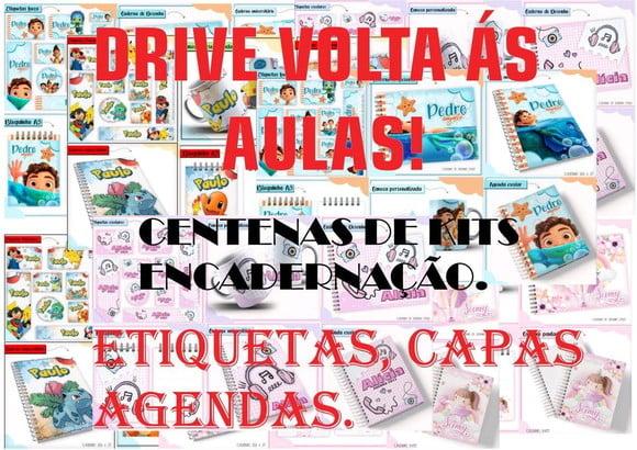 Combo Volta Ás Aulas. Capas, Etiquetas, Agendas ate 2026