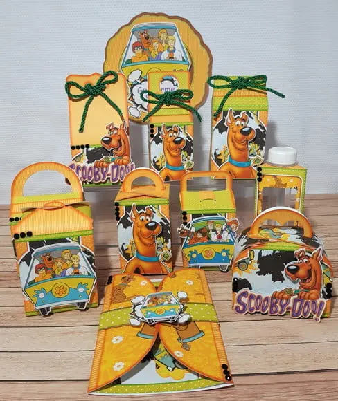 Arquivo Caixa Silhouette e pdf Scooby Dooh