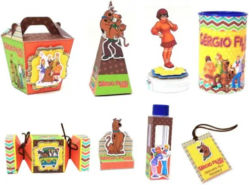 Arquivo Caixa Silhouette Scooby Dooh