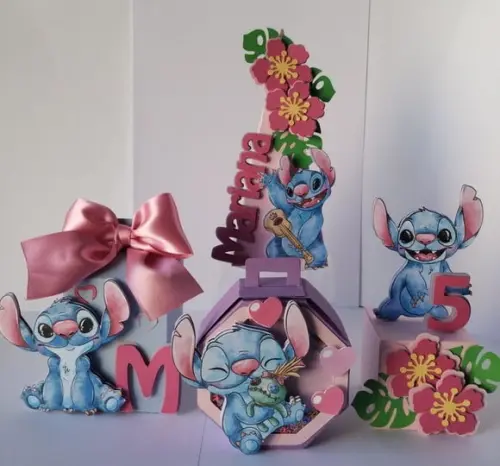 Arquivo Digital de Corte Lilo e Stitch Studio e pdf