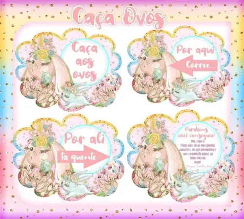 ARQUIVO DIGITAL FESTA PÁSCOA CAÇA AOS OVOS LUXO