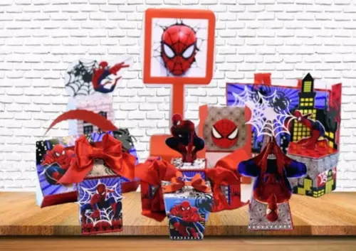 ARQUIVO DIGITAL SILHOUETTE FESTA HOMEM ARANHA LUXO