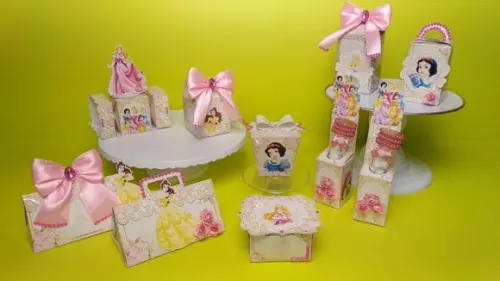 Arquivo Digital Silhouette Festa Princesas Luxo