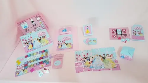 ARQUIVO DIGITAL SILHOUETTE KIT DIVERSÃO PRINCESAS LUXO