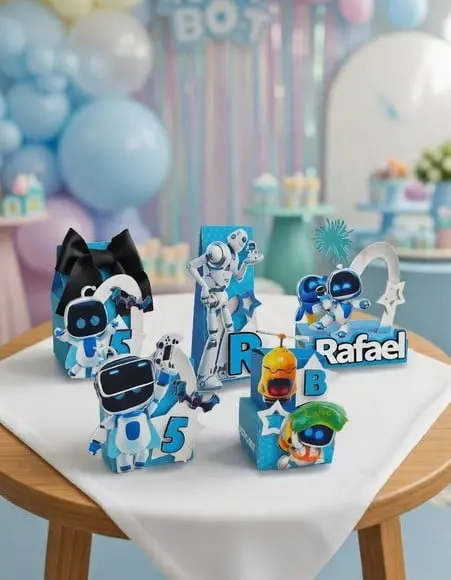 Astro Bot Arquivo de Corte Studio e pdf