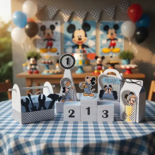 Mickey Piloto Arquivo de Corte Digital Studio e pdf